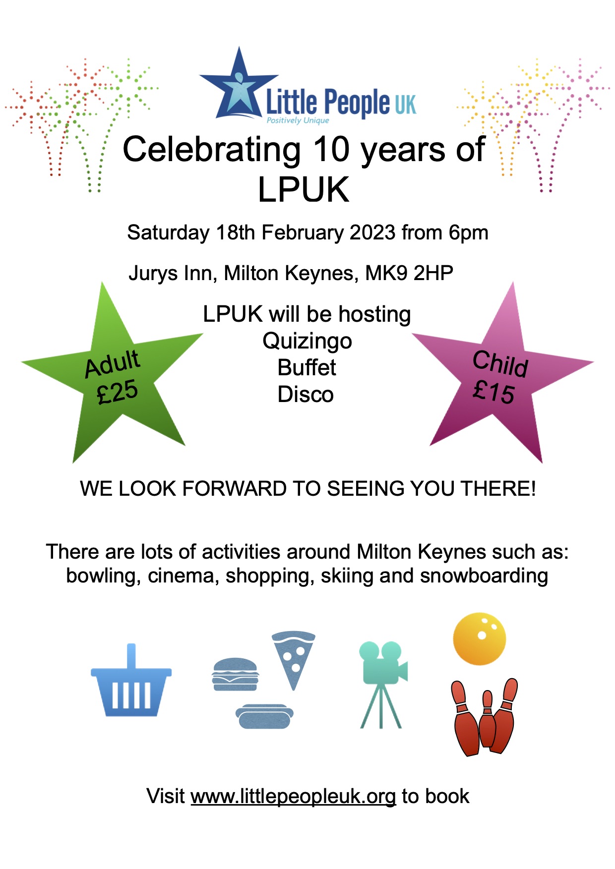 LPUK Birthday Party poster
