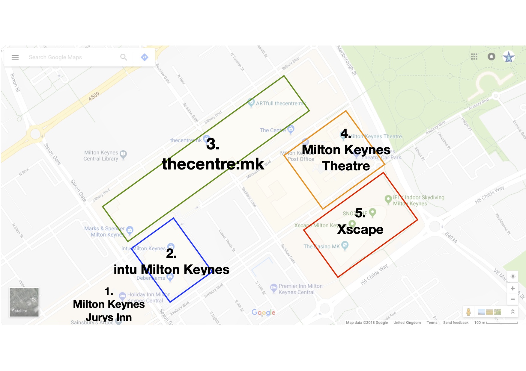 Milton Keynes area
