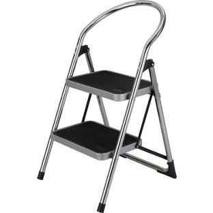 2 Chrome Step Stool