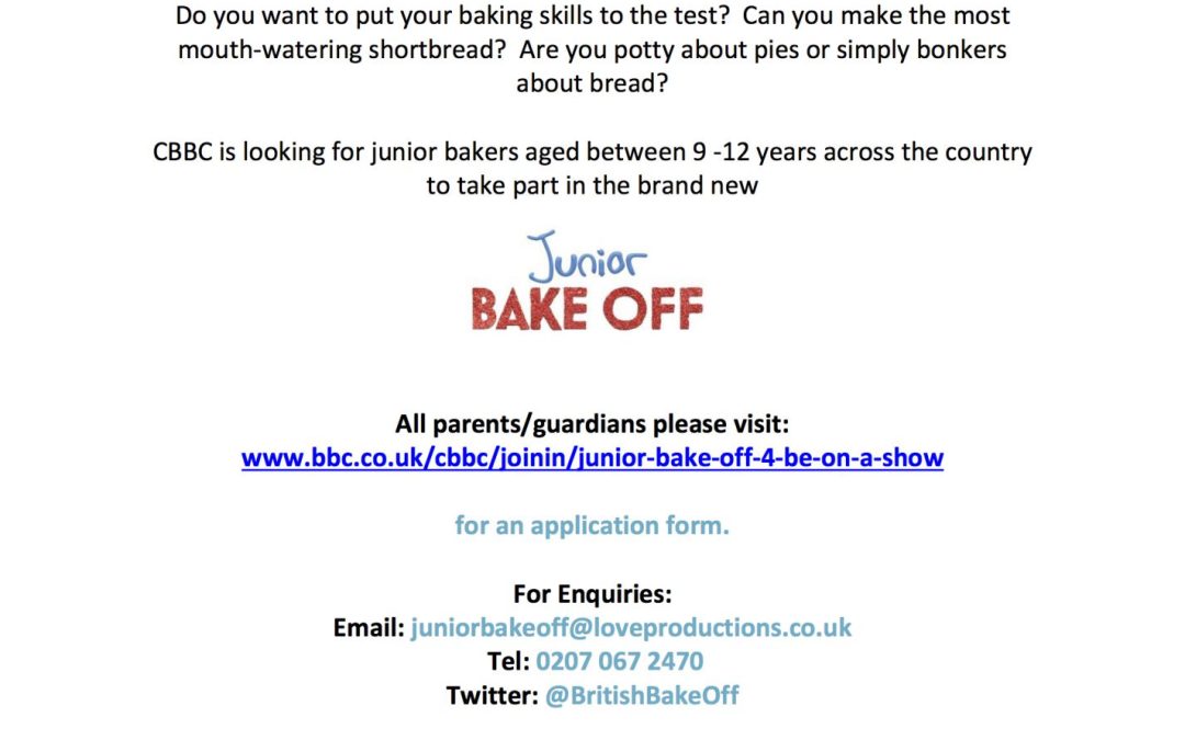 Junior Bake Off