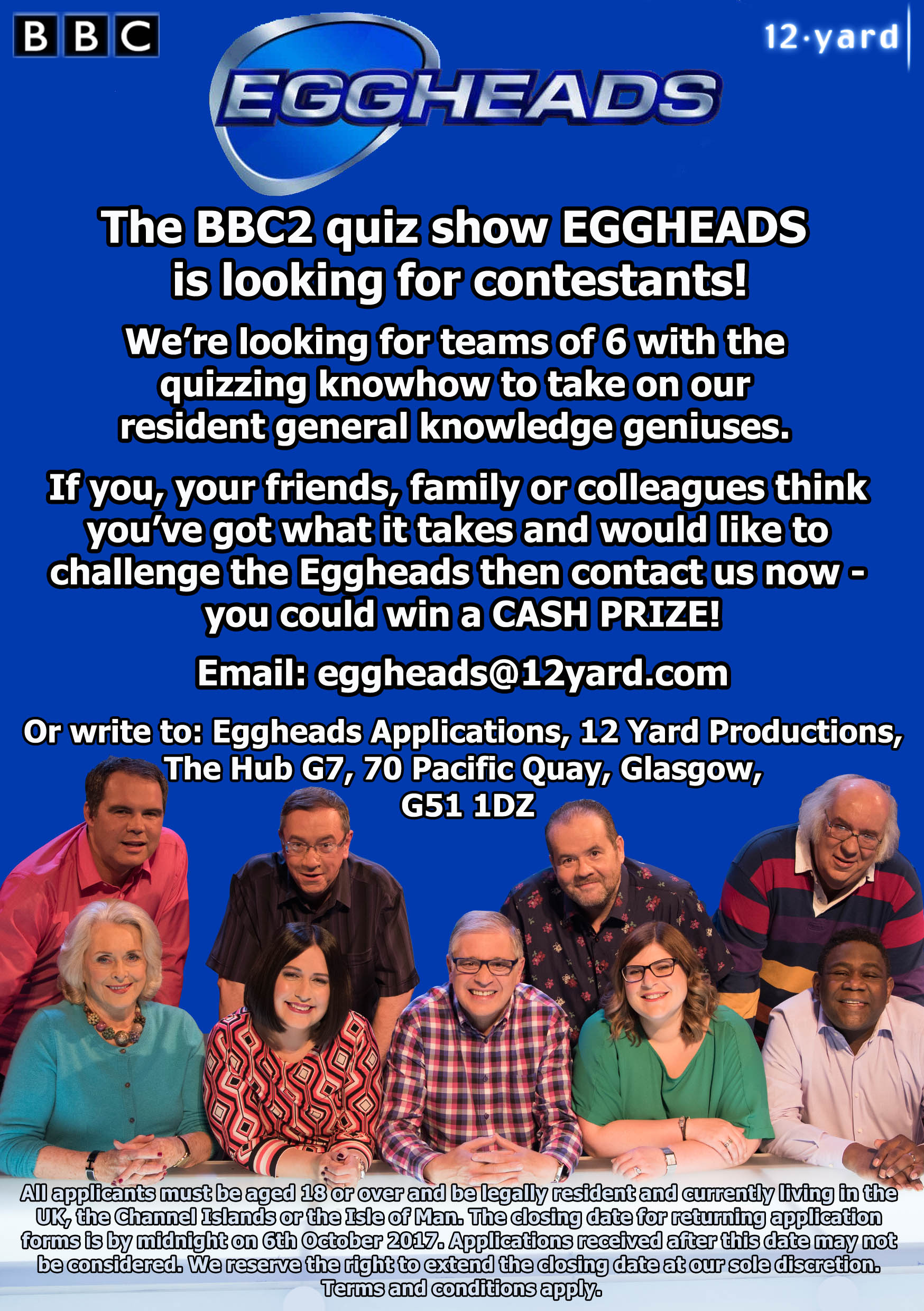 Eggheads Flyer Oct 2017