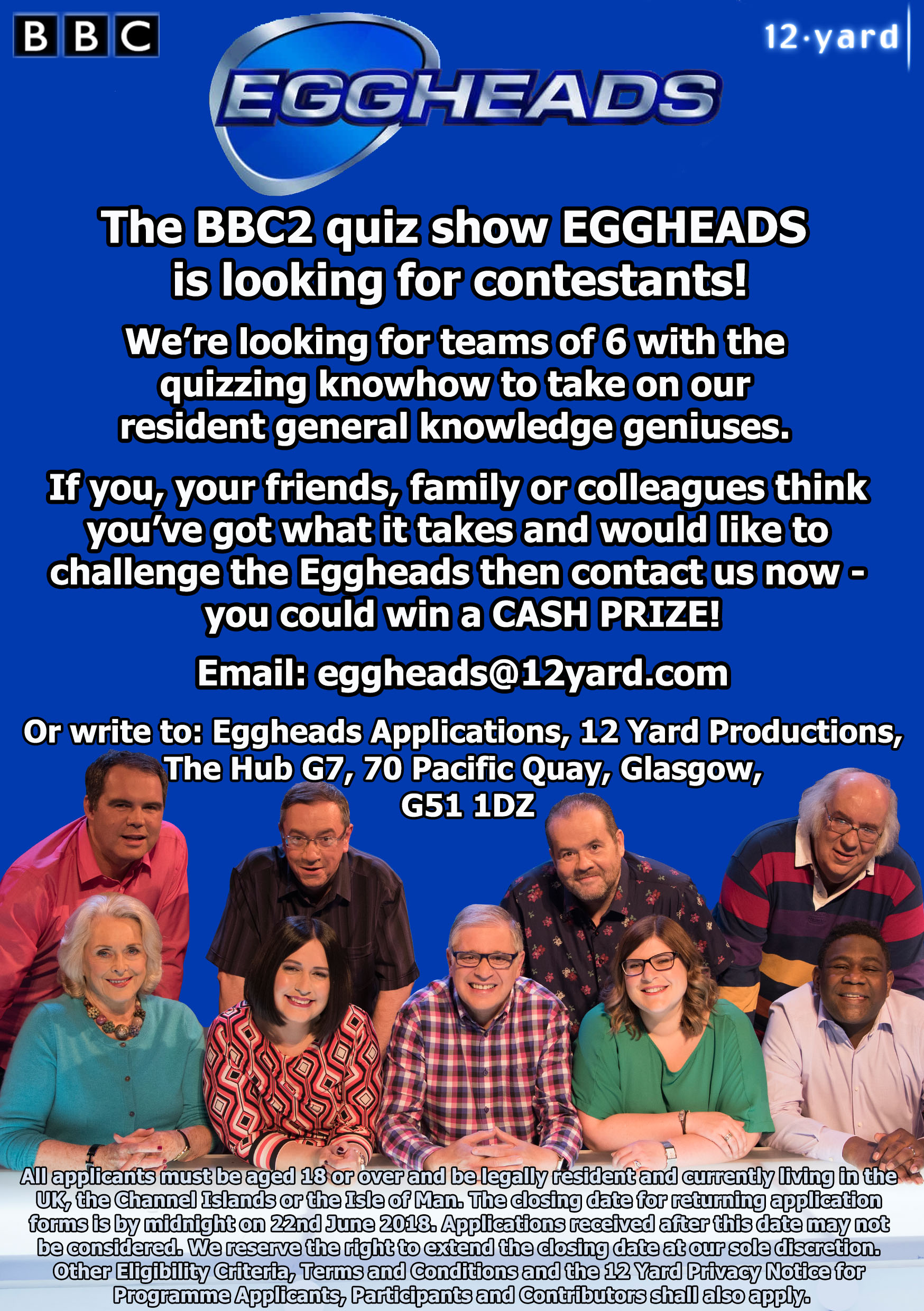 Eggheads Flyer June 2018