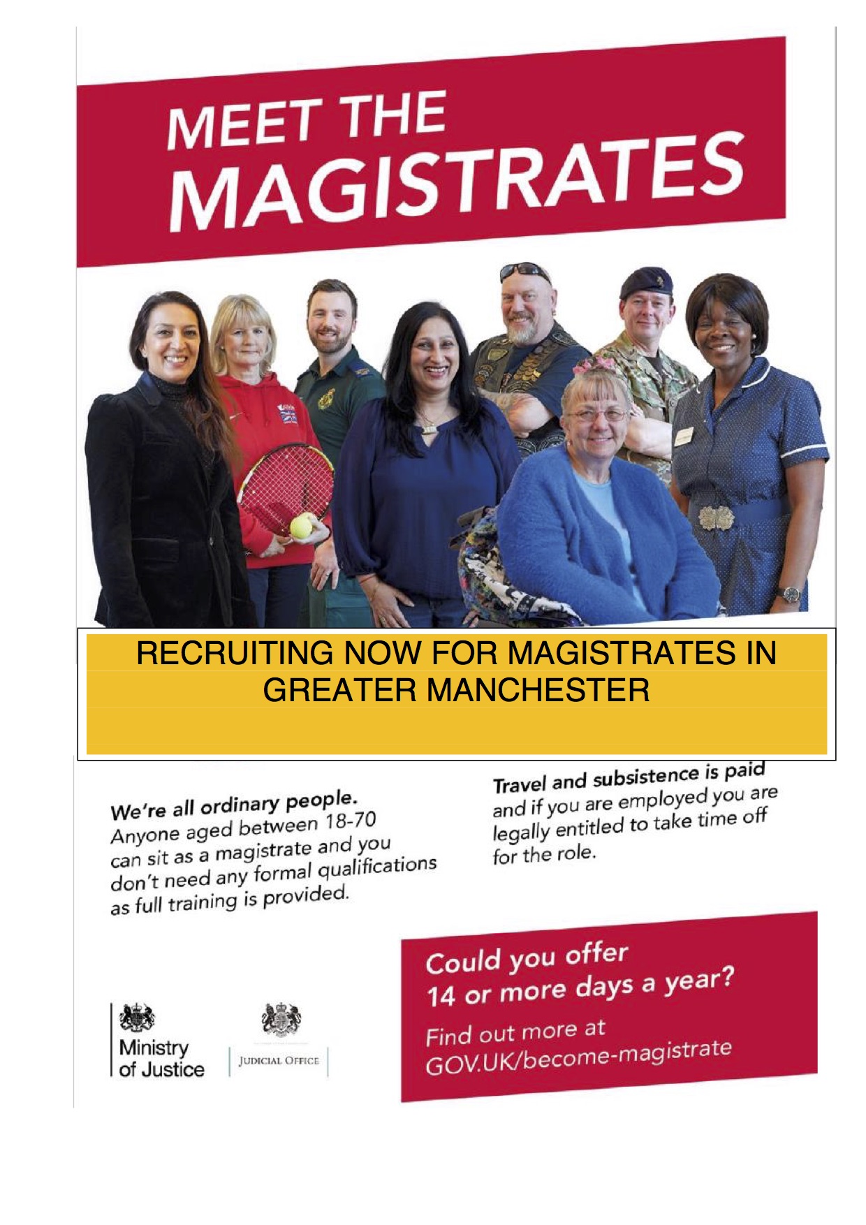 Leaflet back Crime Family Recruitment Flyer 2019 Merseyside R4 NS A5