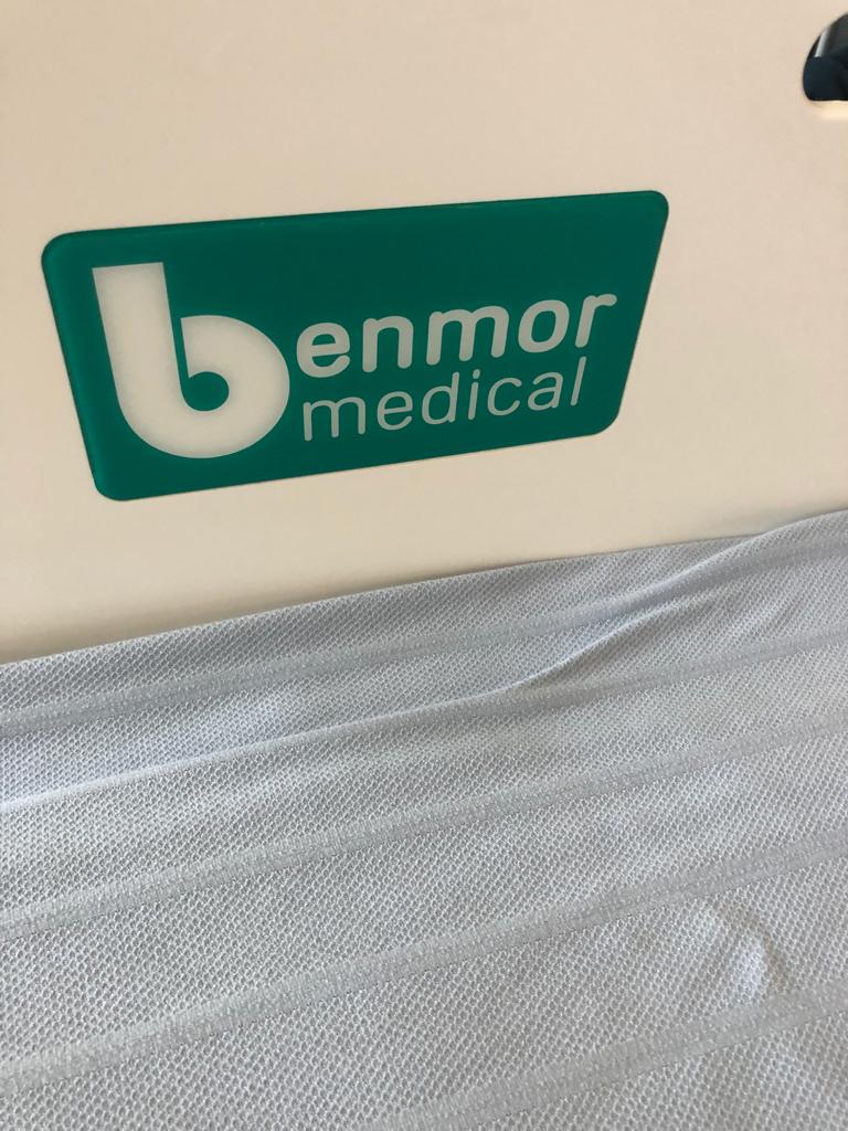 Sign on bed