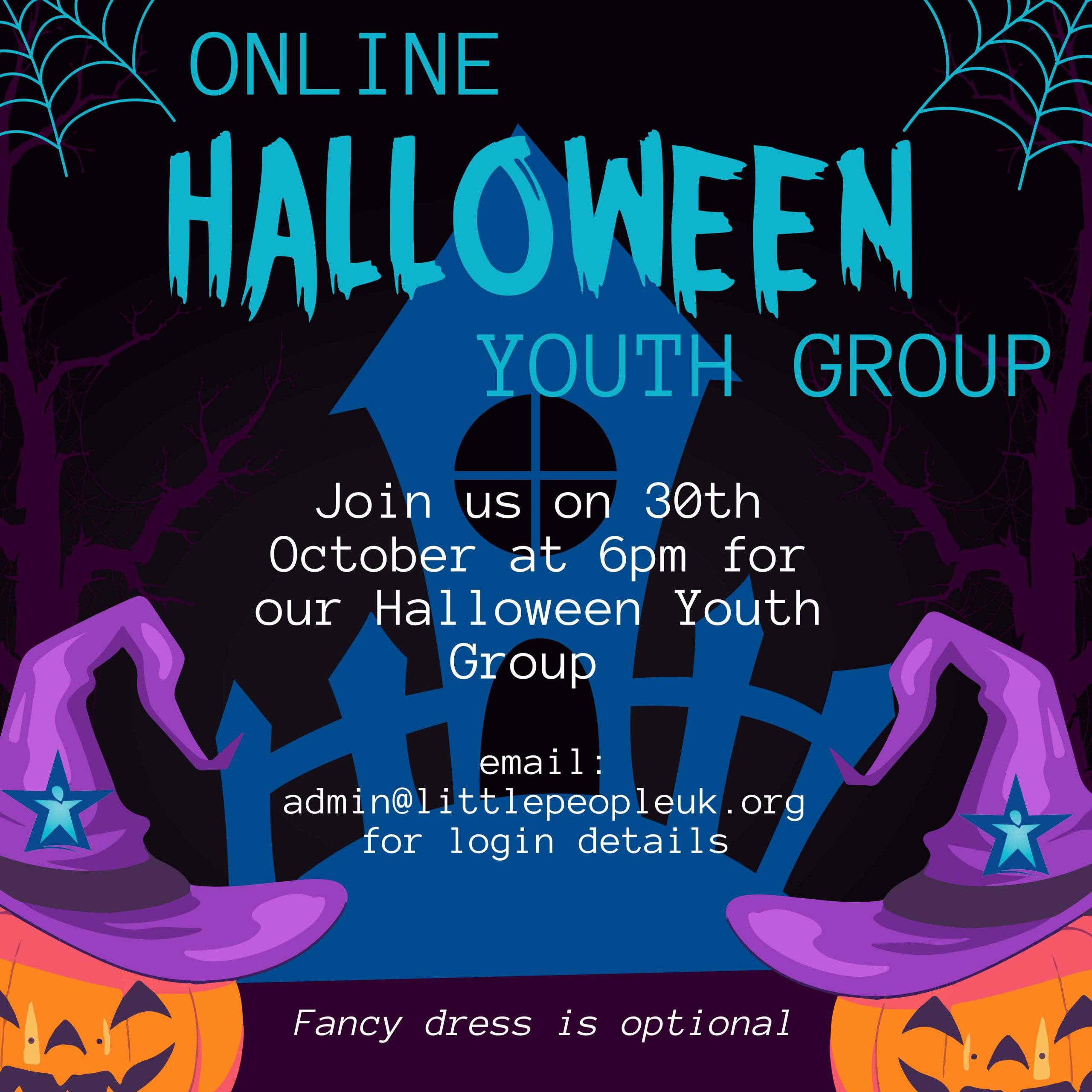 Online Halloween Youth Group