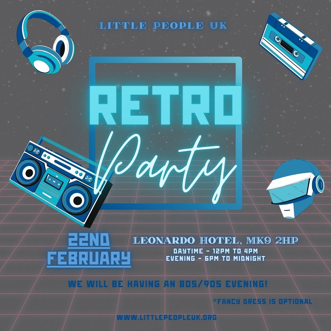 Birthday event poster